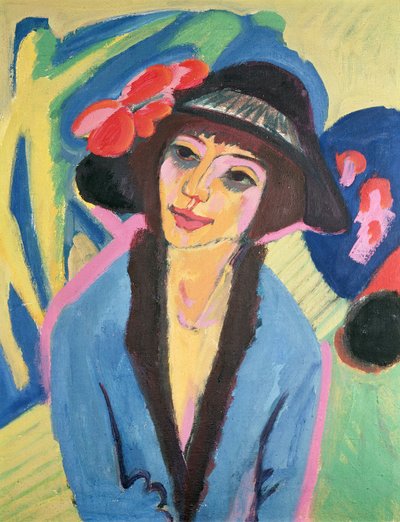 Portrait de Gerda - Ernst Ludwig Kirchner